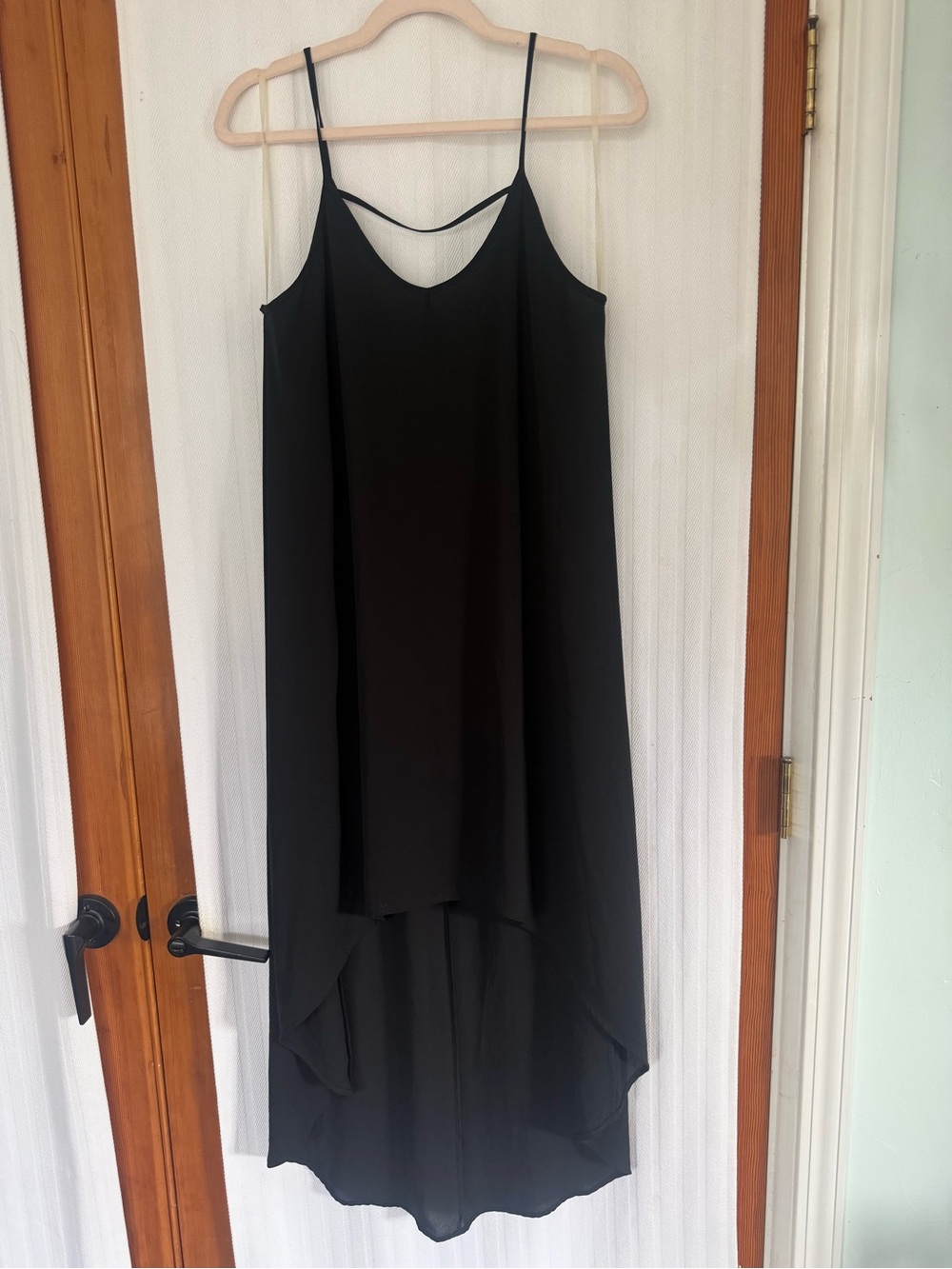 LUSH high low slip dress